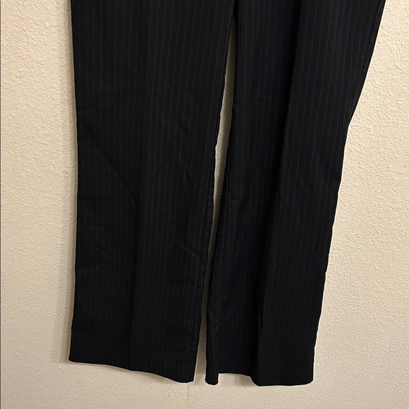Dockers Metro Women Black Pinstripe Dress Trousers Pants Size 6 - Picture 4 of 7
